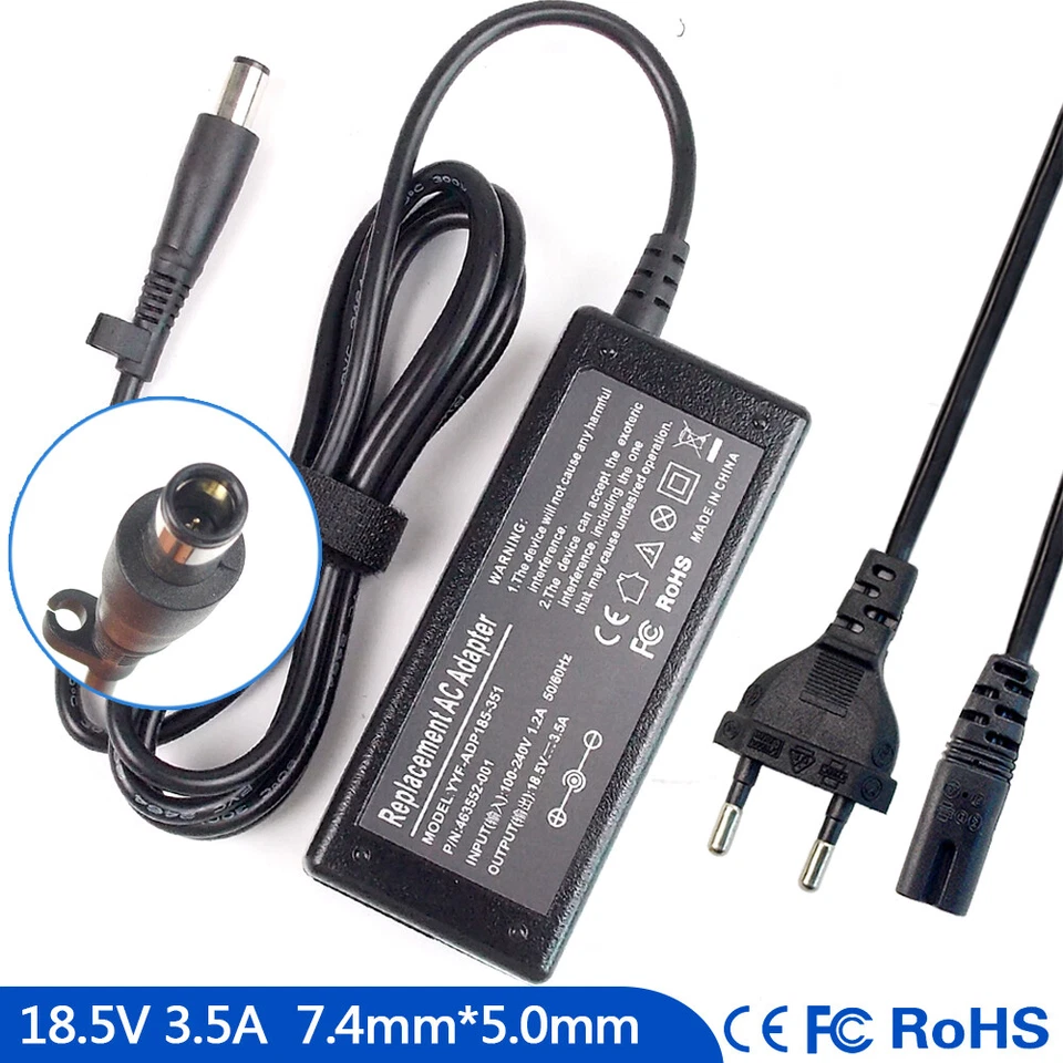 Laptop Netzteil Ladegerät für HP ProBook 4730s 4525 4740s 4525s 4720s 4410s - Bild 1 von 4