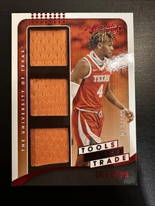 2021 Panini-Chronicles Absolute Memorabilia Red GREG BROWN #ATT-GB #’d 43/199 - Picture 1 of 2