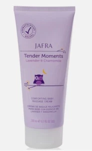 Jafra Tender Moments Lavendel & Kamille beruhigende Baby Massagecreme 6,7 Oz. - Bild 1 von 1
