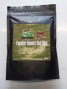 Mad Reptile/Lizard Feeder Insect Gel Diet 250 grams for locusts,roaches,crickets - Picture 1 of 2