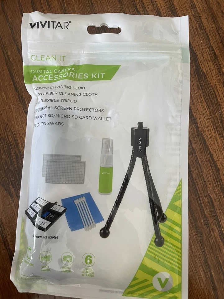 Kit de accesorios para cámara digital Vivitar Clean It nuevo - Envío gratuito Foto 1 de 1