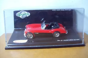 1/43 VITESSE 22002 AUSTIN HEALEY 3000 OPEN TOP IN COLORADO RED/BLACK REG AMC964B - Picture 1 of 4
