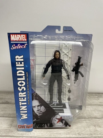 Winter Soldier Civil War Marvel Select 2016 Special Collector Edition 7" Figure Cover