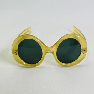 Vintage Debs France Mod Fashion Sunglasses Eyewear French Hipster - Picture 1 of 5