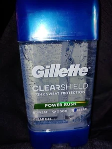 Gillette Clear + Dry-Tech 72hr Sweat Protection Power Rush Clear Gel Deodorant - Picture 1 of 1