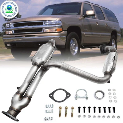 For 2000-2006 Chevy Suburban 1500 GMC Yukon 5.3L Catalytic Converter Exhaust EPA - Image 1 of 4