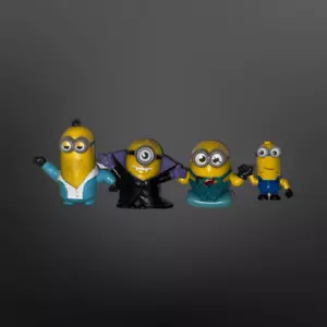 McDonald’s Happy Meal MINIONS Kevin Bob Meditación Vampiro Lego Mini Figura - Imagen 1 de 7
