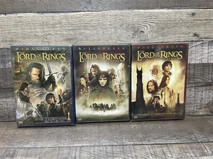 The Lord of the Rings: Trilogy ( DVD) All 3 Movies (2 Sealed & 1 Unsealed) - Foto 1 di 7