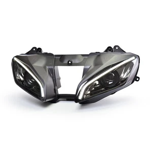 1X LED Headlight Assembly for Yamaha r6 YZF R6 08-16 Without Demon Eye Headlamp - Picture 1 of 12