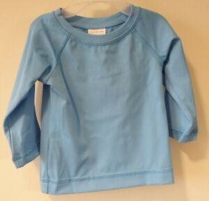 Brand New Hanna Andersson Blue Long Sleeve Rash Guard Size 85 / 2T