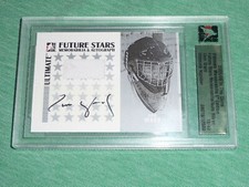 2005-06 ITG Ultimate CAM WARD Future Stars Auto Silver RC Jersey 18/40 L@@K!!!