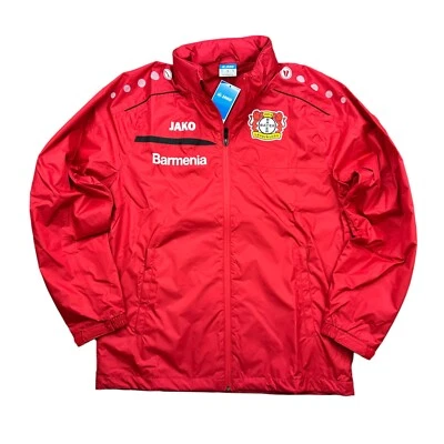 Bayer Leverkusen Regenjacke S M L XL 2XL 3XL Jako Barmenia Trikot Training Jacke - Bild 1 von 3