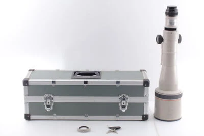 [Exc+5] Canon New FD NFD 800mm f5.6 L MF Telephoto Lens w/ Trunk From JAPAN - Image 1 of 4