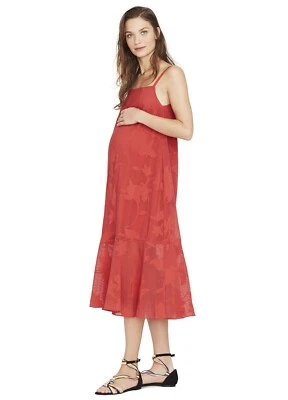 Hatch Maternity Women’s THE PAOLA DRESS Red Size 1 (S/4-6) NEW - Image 1 of 3