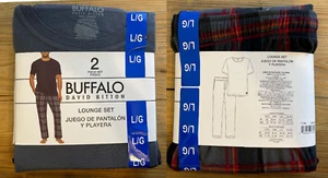 Juego de salón Buffalo David Bitton para hombre de 2 piezas, varios tamaños y colores, nuevo con etiquetas - Imagen 1 de 11