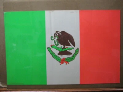 Cartel Bandera Mexicana Paz México Político Años 70 Luz Negra Inv#6176 Foto 1 de 4