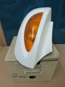 ESPEJO IZQUIERDO BMW R1100RT OEM 46632317277 BLANCO ROTO - Imagen 1 de 5