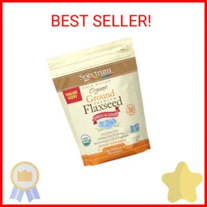 Spectrum Essentials Organic Ground Premium Flaxseed, 24 Oz - Picture 1 of 2