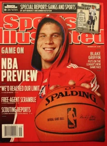 2011 Sports Illustrated Magazine Blake Griffin Clippers NBA Preview NO LABEL - Picture 1 of 1