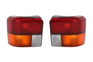 VW Transporter T4 Rear Lights Set Orange Tail Lamps Pair Driver Passenger - Picture 1 of 5
