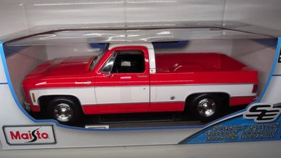 Chevrolet C10 Cheyenne Super Red 1974 edición especial Maisto 1:18  Foto 1 de 4