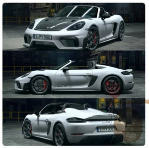 MINICHAMPS 1:18 Porsche Cayman GT4 RS Spyder Alloy Open Model Car Diecast Gifts - Picture 1 of 17