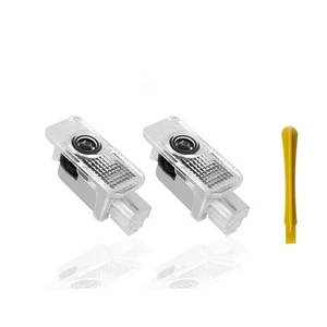 2 Stück Auto Türbeleuchtung kompatibel mit A1 A3 A4 A5 A6 A7 A8 Q3 Q5 Q7 R8 TT RS... - Bild 1 von 7