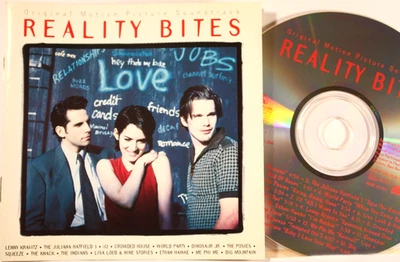REALITY BITES - MOVIE SOUNDTRACK (CD) Various Artists! VG Cond Ships Free Foto 1 de 4