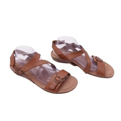 Earth Origins Belder Beck Sandals Brown Size 10 Wide Adjustable Strap - Image 1 of 4