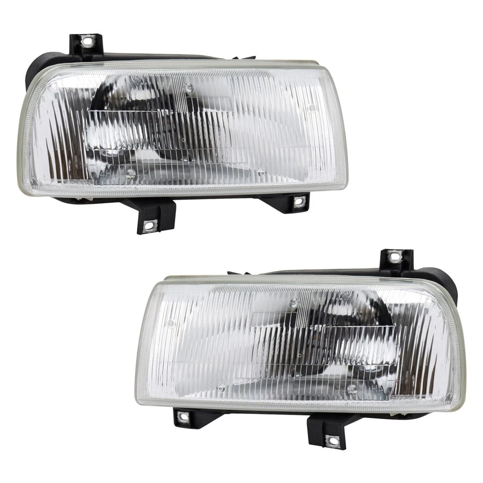 For Volkswagen Jetta 93-99 Headlight Set Driver & Passenger Side Replacement Foto 1 de 1
