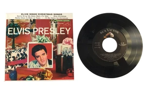 Elvis Presley EP 45 EPA-4108 Sings Christmas Songs Original Dog On Top 50s Vinyl - Picture 1 of 3