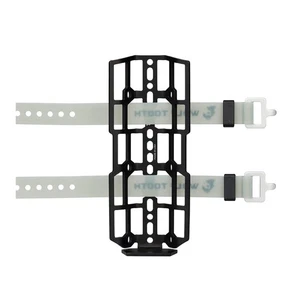Jaula de carga Wolf Tooth Components Morse con 2 correas, negra - Imagen 1 de 1