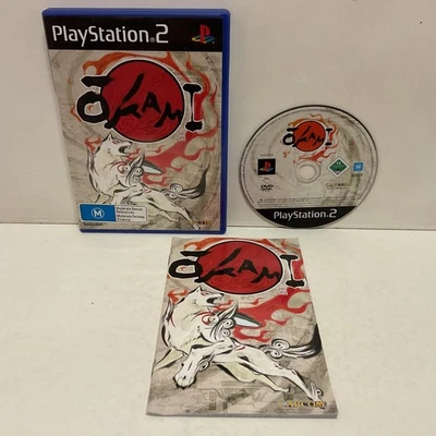 Okami PS2 PlayStation 2 PAL - VGC - Free Post - image 1 of 3