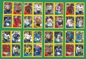 8 x Pegatinas TOTTENHAM Merlin 2003 Premier League Colección Bolsillo Sin Cortar - Imagen 1 de 2