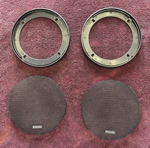 Focal ACX100 Pair of Grilles with Grille Frames for 4 Inch Speakers - Picture 1 of 1