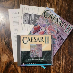 Caesar II 2 PC Game 1995 with original manual - Picture 1 of 7