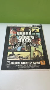 Grand Theft Auto San Andreas GTA BradyGames Official Strategy Guide Book - Picture 1 of 4
