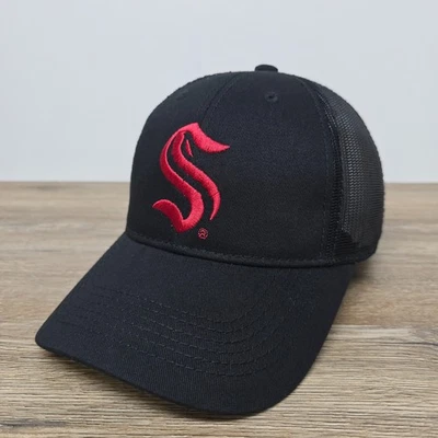 Seattle Kraken WSU Night Washington State University Hat Mesh Snapback SGA 2024 - Image 1 of 4