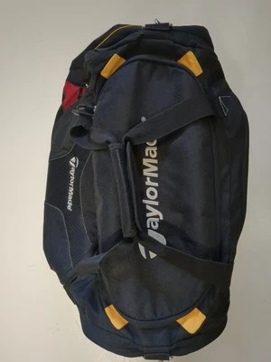 Bolso de Lona TaylorMade Negro Doble Asa Correa para el Hombro Viaje Golf Gimnasio Foto 1 de 4