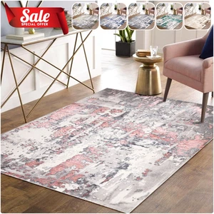 Abstrakt Teppiche für Wohnzimmer Schlafzimmer Flur Läufer Vorleger Türmatte Küchenteppich - Bild 1 von 43