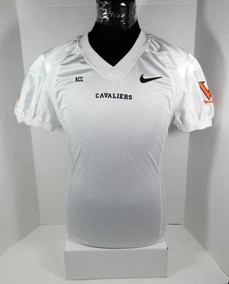 2000's Nike Virginia Cavaliers Blank Game Issued Jersey Black ACC Patch White M - Image 1 of 4