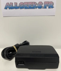 ALIMENTATION AC POWER SECTEUR OFFICIELLE N64 NINTENDO 64 PAL EURO NUS-002 EUR - Picture 1 of 3