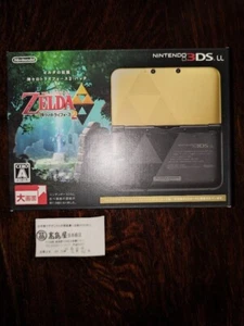 Nintendo 3DS LL XL Die Legende von Zelda eine Verbindung zwischen den Welten Triforce Gold Japan - Bild 1 von 4