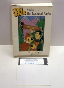 RARE Yogi Bear Visits the National Parks for IBM PC/XT - Picture 1 of 2