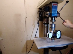 Valve spring tester (Converts your drill press into a precision spring tester) - Picture 1 of 3