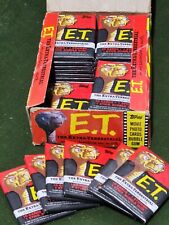 1982 E.T. - Extraterrestrial - MOVIE CARDS - Sealed Wax Pack - VINTAGE - 1 PACK