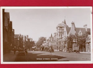 Broad Street Oxford Motor Car RP pc 1937  Tuck AR615 - Picture 1 of 2