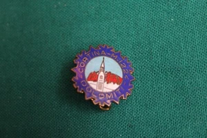 L68- SPILLA PINS- CORTINA DOLOMITI VENETO PERLA SMALTO MONTAGNA SCI NEVE COIN - Foto 1 di 4
