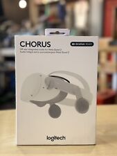 Logitech Chorus VR Off-Ear Integrated Audio for Meta Quest 2 White
