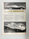M036 Ford Article Ford of England Mini Mirage Group 6 Prototype 2 pages Jun 1968